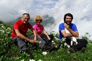 Baita e Monte Golla ad anello da Gorno il 18 giugno 2015